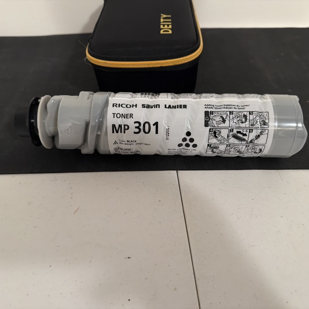 Genuine Ricoh Savin Lanier 841767 Toner Type MP 301 Black MP301